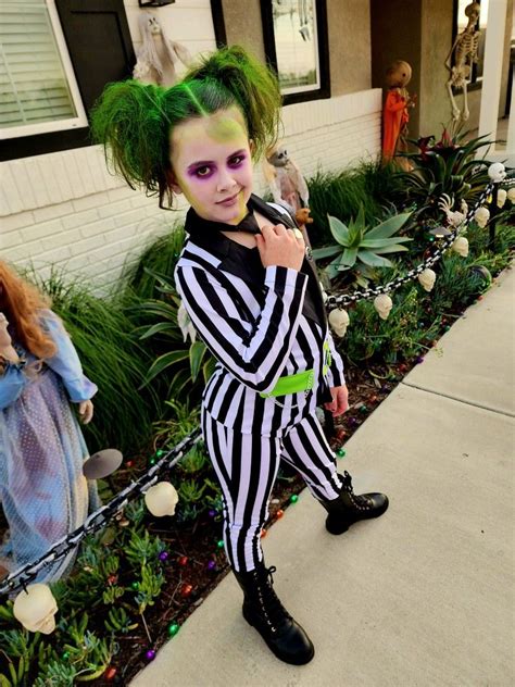 diy womens beetlejuice costume|diy beetlejuice costume female.